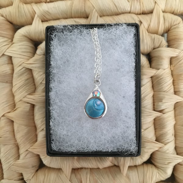 Handcrafted Pretty Teardrop Pendant