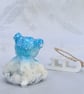 Gorgeous Winter Chill Resin Art Bear with Sledge. - Image 5