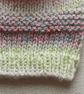 HAND KNIT Babies Springtime Beanie Hat - Image 5