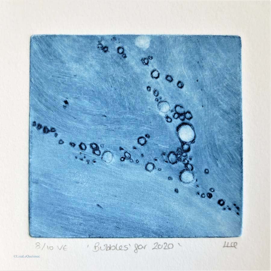 Bubbles 8 of 10 for 2020 charity print Red Cross Coronavirus Appeal