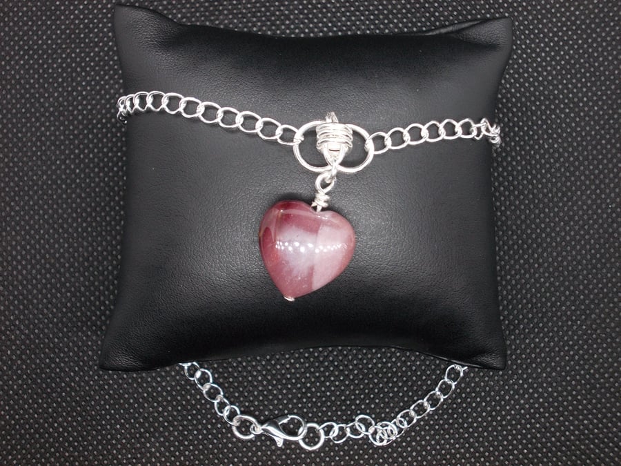 SALE - Mookite Heart choker