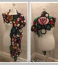 Crocheted shawl, stained glass wrap - Image 4