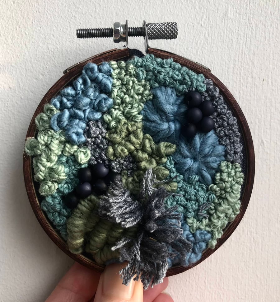 A little bit a nature a 3 inch art piece 