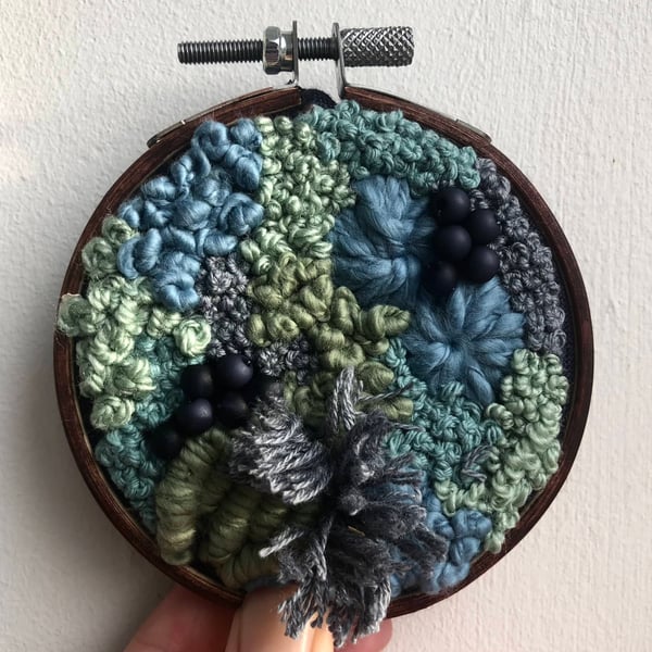 A little bit a nature a 3 inch art piece 