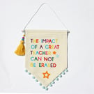 Best teacher banner