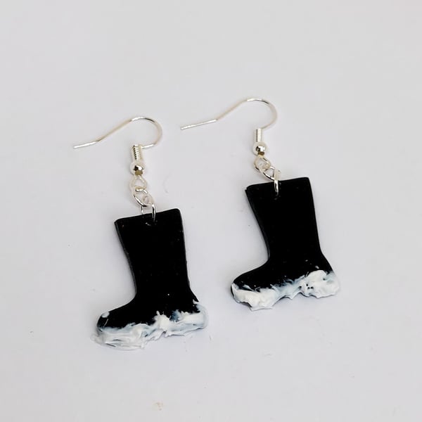 Wellington Boots earrings