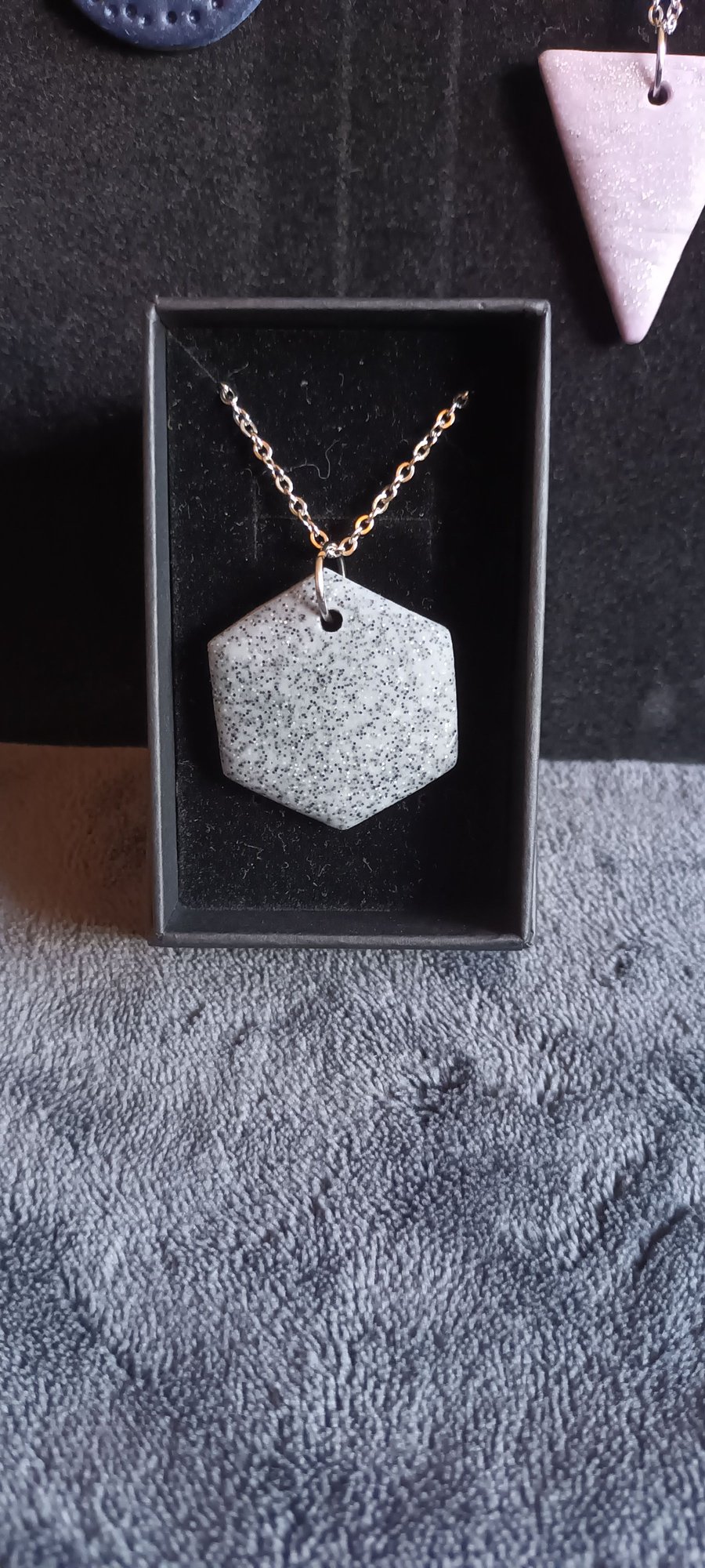 Polymer Clay Long Length 'Fidget Necklace'