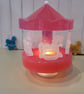 Resin Carousel Lights Up with Flameless Candle