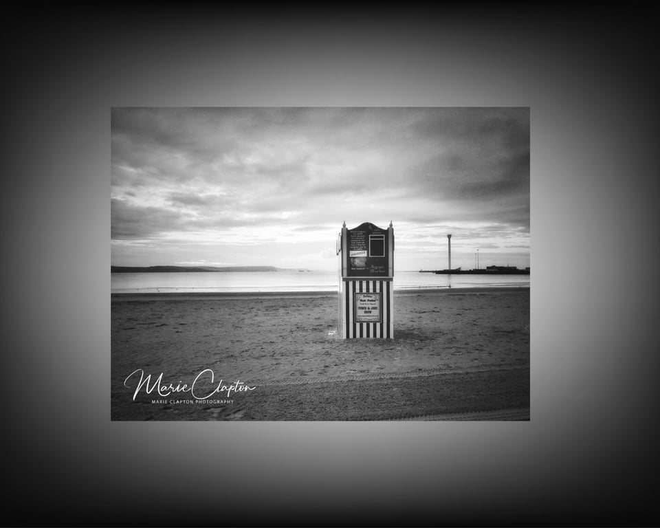 12x8 Inch Photo Print of Weymouth Punch and Judy Dorset