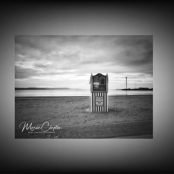 12x8 Inch Photo Print of Weymouth Punch and Judy Dorset