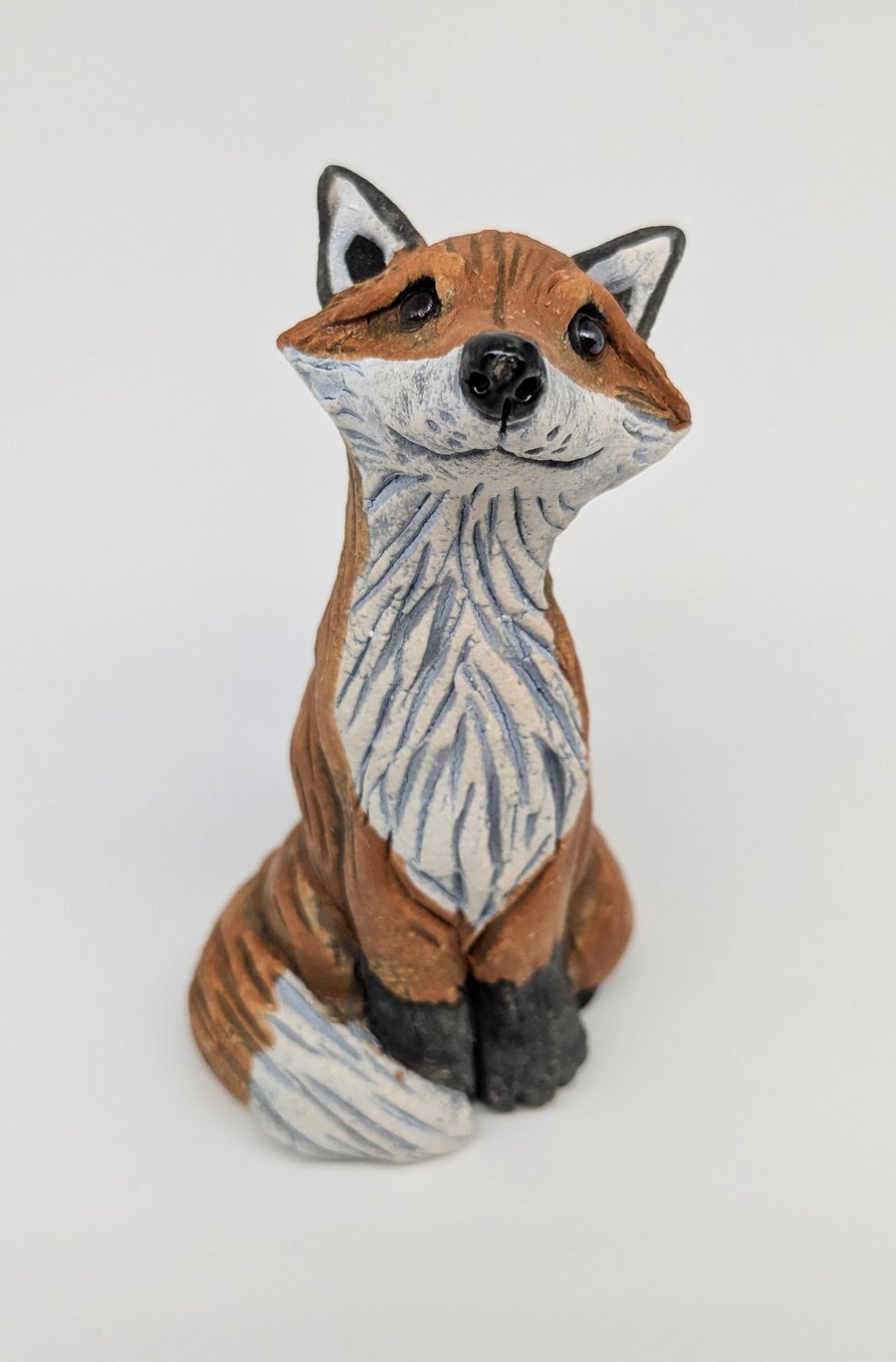 Mini Sitting Fox 2
