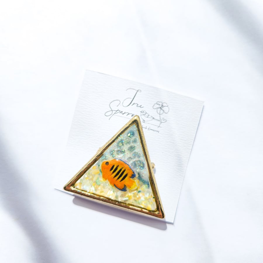 Tropical Fish Brooch