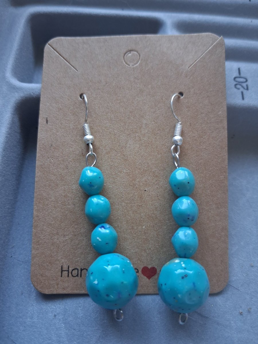 turquoise drop earrings