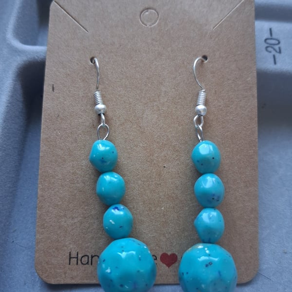 turquoise drop earrings