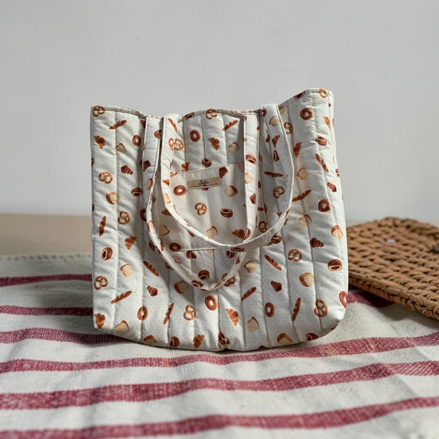 The Boulangerie Tote.  Market Bag.
