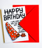 Happy Birthday The Perfect Gift Who Knew How Hard it is to Wrap Yourself! Card - Image 4