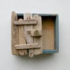 Driftwood Cupboard cabinet, Drift Wood bathroom, Driftwood Furniture Cornwall UK