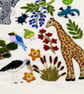 African Savanna Hand Embroidery PDF Pattern - Image 4