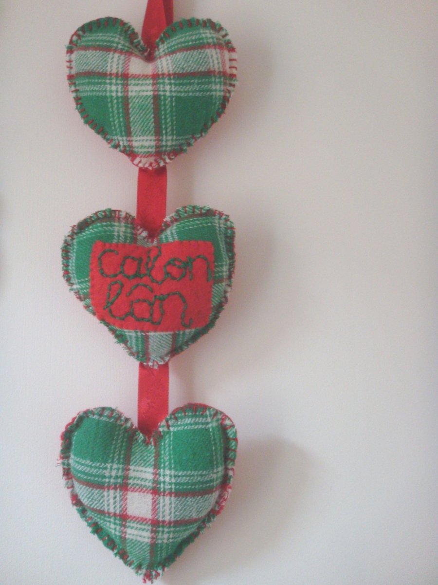 Welsh ‘Calon Lân’ Hearts