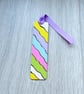 Bookmark, spring colours, lilac, readers gift. - Image 2