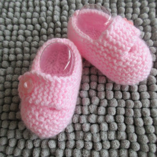 Cross Bar Baby Shoes 0-3months