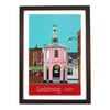 Godalming print black frame