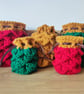 Handmade Crocheted Dragon Scale Dice Bag, two sizes available - Image 2