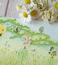 Bookmark - original watercolour painting to help mark your page