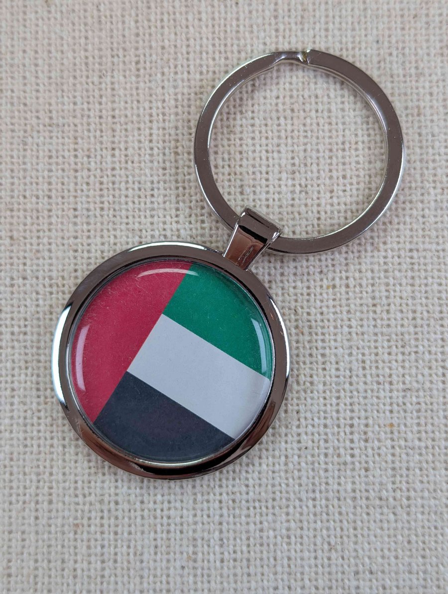 United Arab Emirates Flag Keyring