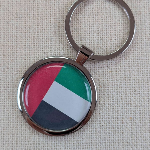United Arab Emirates Flag Keyring