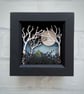 Enchanted Forest Picture, Miniature Picture, Woodland Diorama
