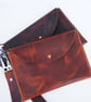 Premium Hand Wallet with Wrist Strap - Dark Brown - Image 6
