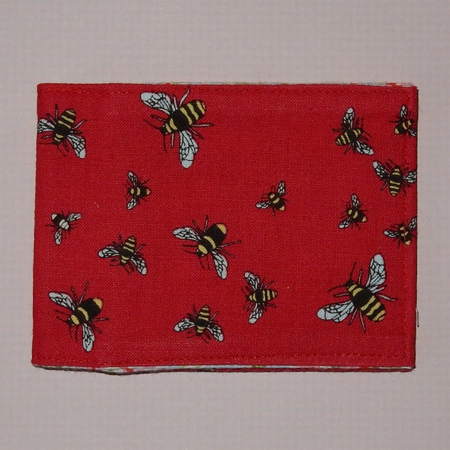 Travel card wallet Bees