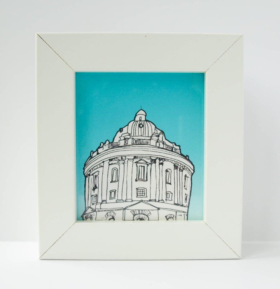 Mini Oxford Radcliffe Camera Framed Print