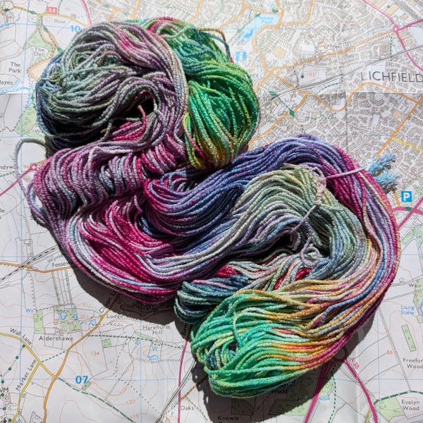Distressed damsel :: tencel : cotton : elastane :: sock :: 100g