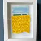 Summertime,Landscape, Mini Landscape, Sunflowers, Barley
