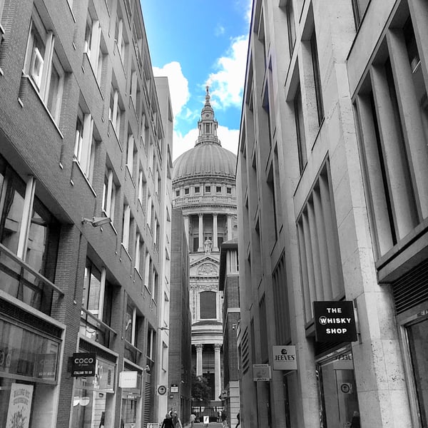 Framed Photo St Paul's Cathedral Photo, London, Splash Photography