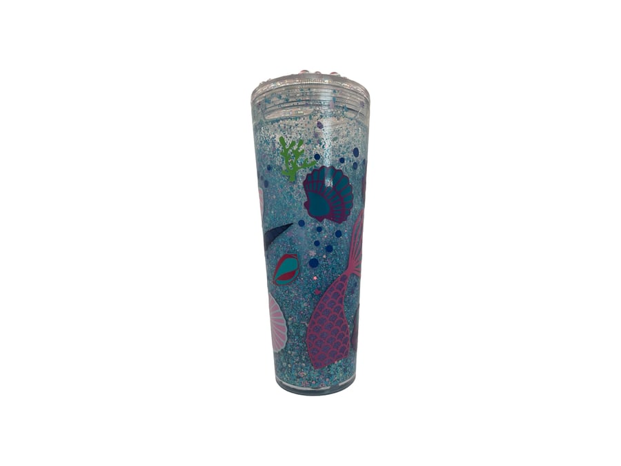 Mermaid Glitter Globe Tumbler