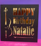 Personalised Cello or violin Birthday Card - Image 2