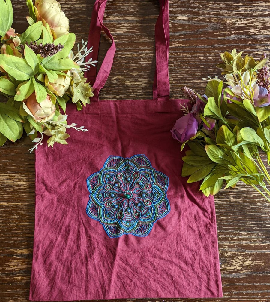 Beaded Mandala Purse Beaded Mandala Purse