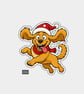 Unique Funny Christmas Gift Tags For Adults, 6pk - Cute Happy Excited Dog