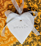 Personalised heart decoration