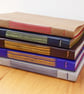 Leather Journal Sketchbook, Chestnut Brown with Golden thread - Image 5