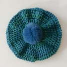CROCHET Ladies Azure Seas Hat