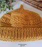 Designer Baby Merino Beanie Hat 3-9 months size  - Image 4