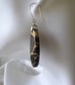 Sterling Silver & Septarian Oval Earrings - Image 6