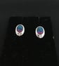 Pretty Oval Off-Set Studs - Image 6