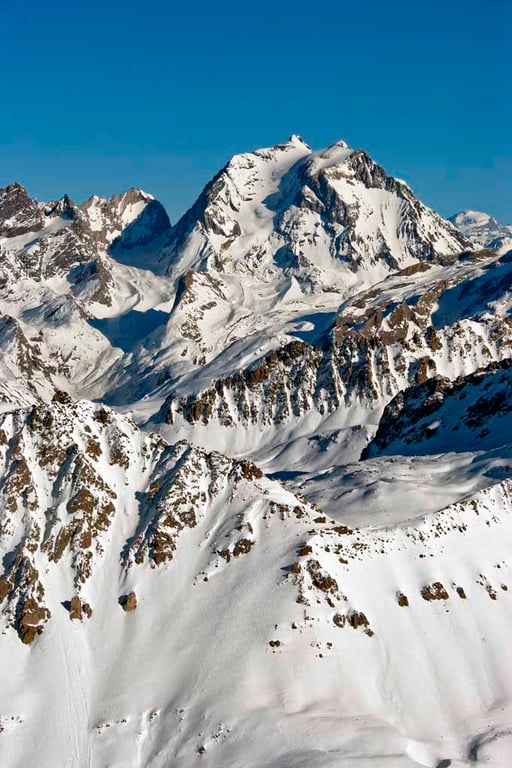 French Alps Mont Vallon Meribel Mottaret France Photograph Print