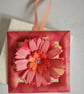 Delightful Dahlia in a Frame Card Keepsake Card, Pink and Orange - Any Occasion - Image 9