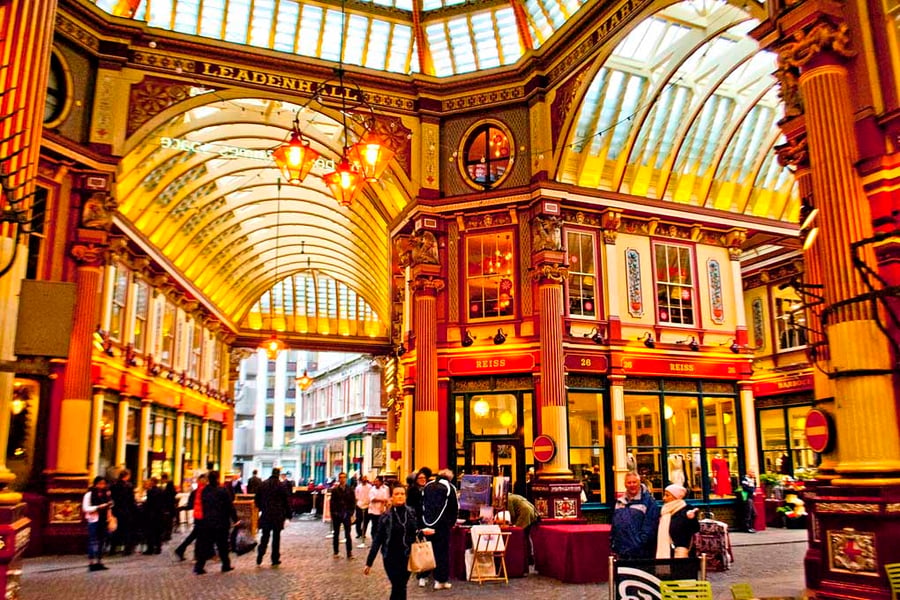Image of Leadenhall Market City of London England Photograph Print